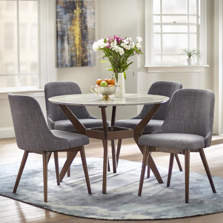 Wayfair dining table and best sale chairs set